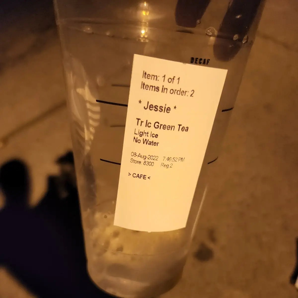 Unsweetened Iced Tea