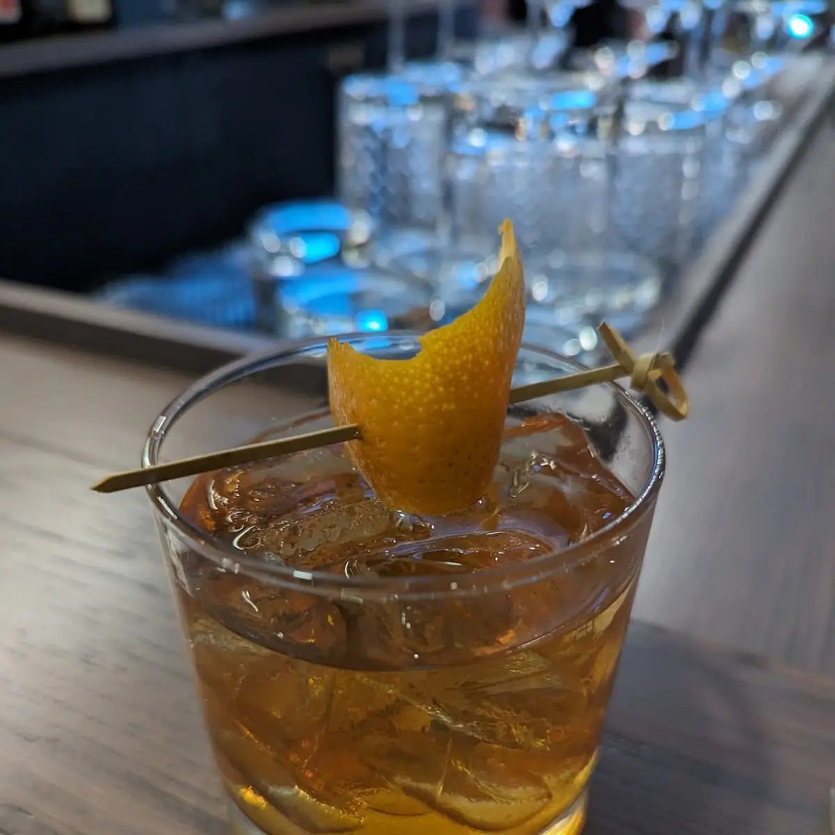 Smoked Pecan Old Fashioned