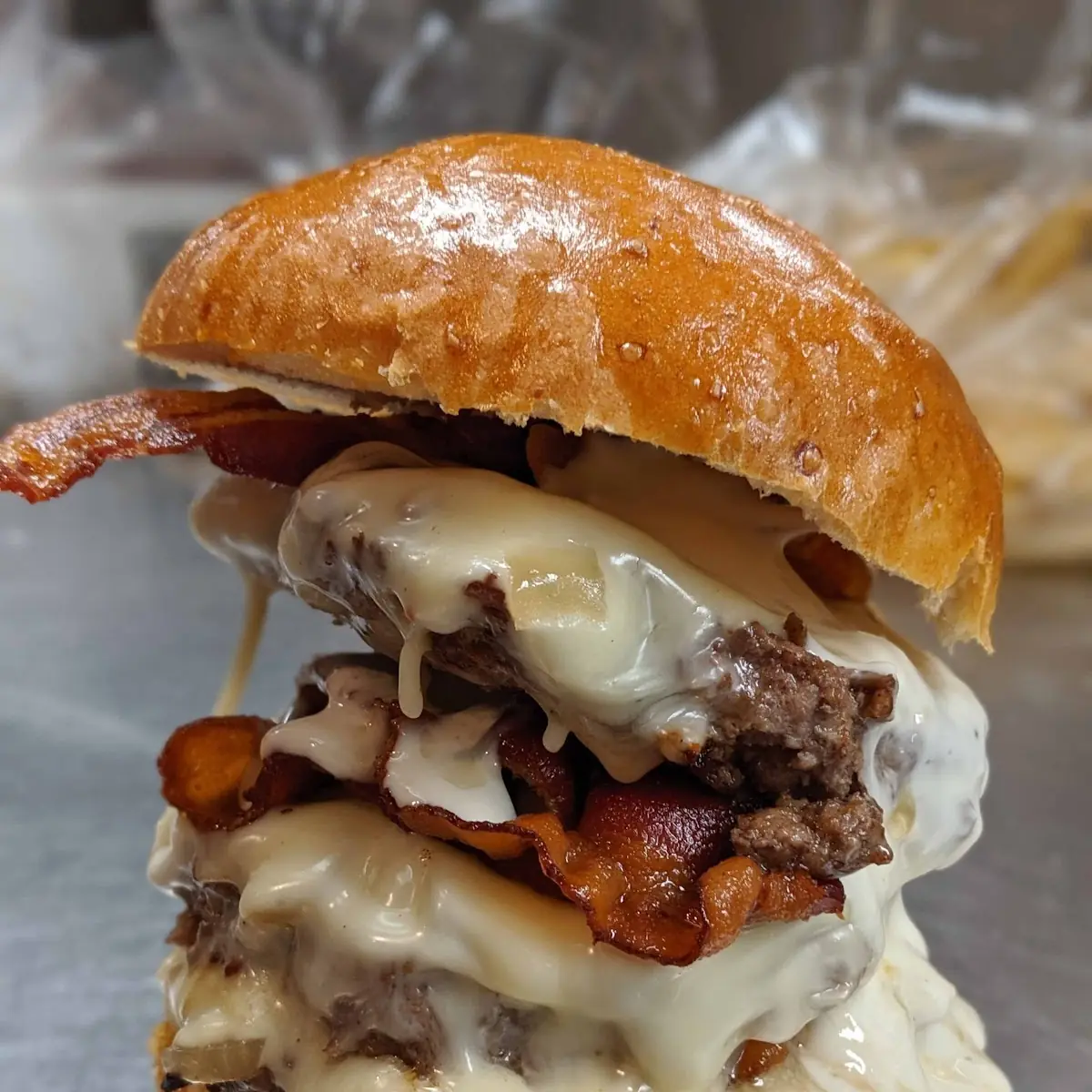 Mushroom Swiss Burger