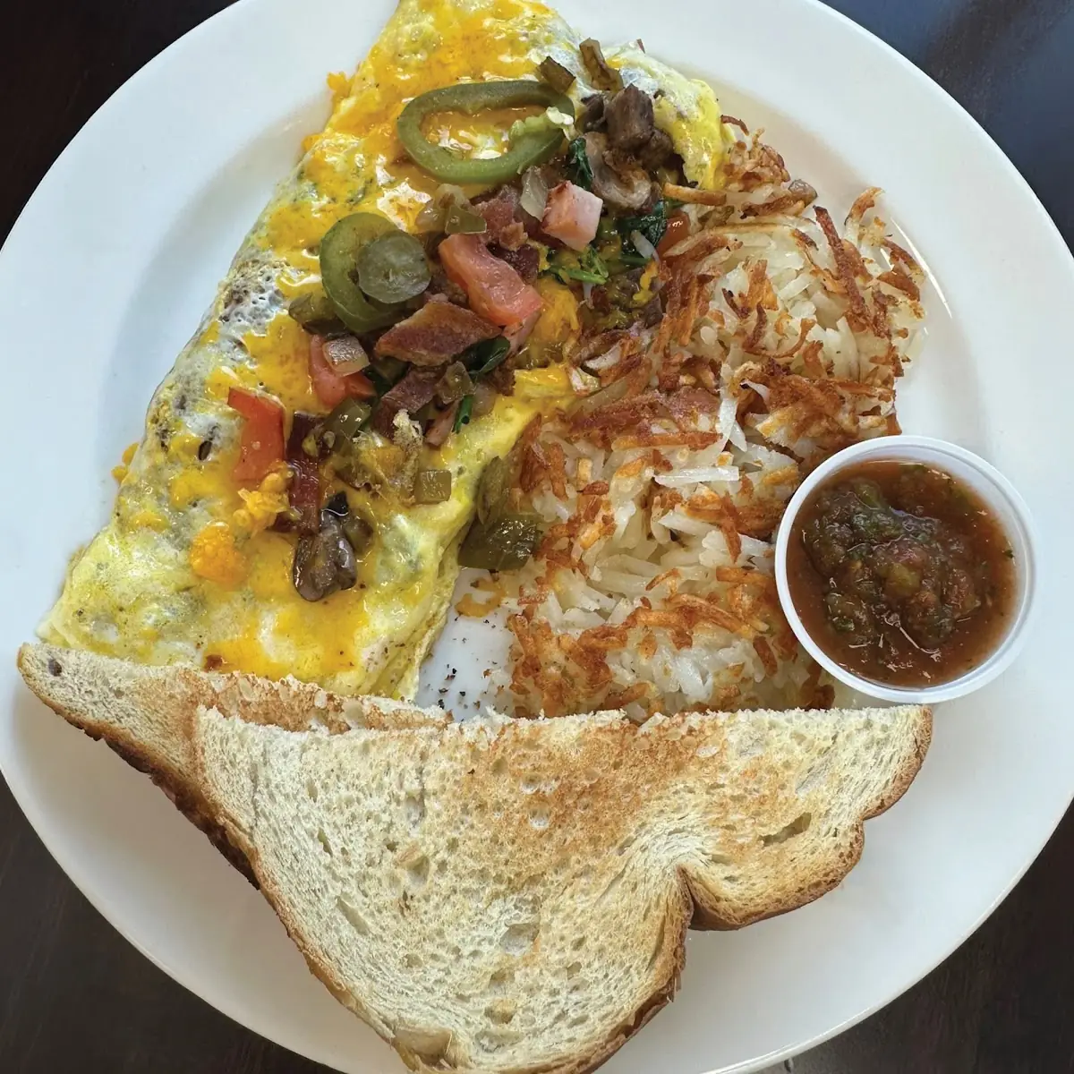 Chili Cheese Omelet