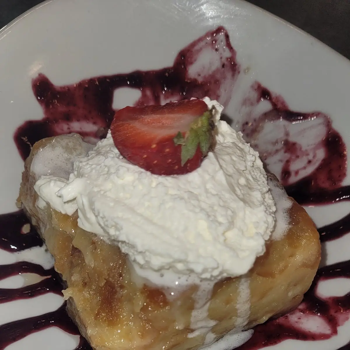 White Chocolate Bread Pudding