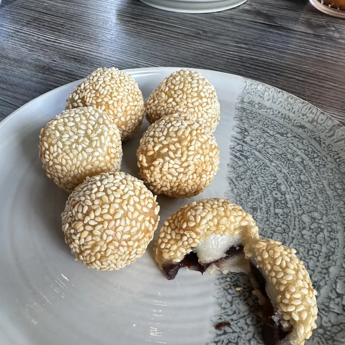 Red Bean Sesame Balls 6