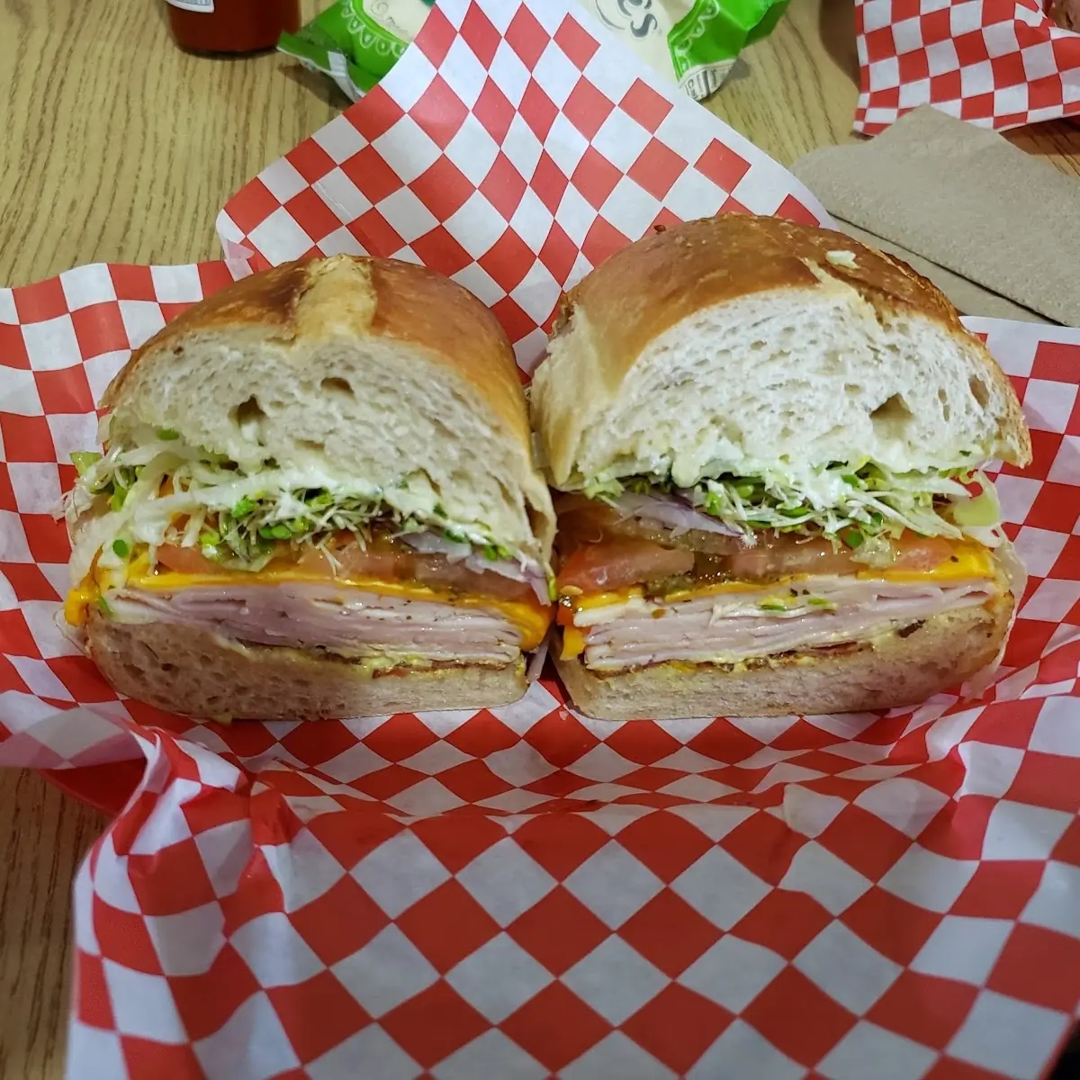 Turkey Bacon Sandwich with Everything
