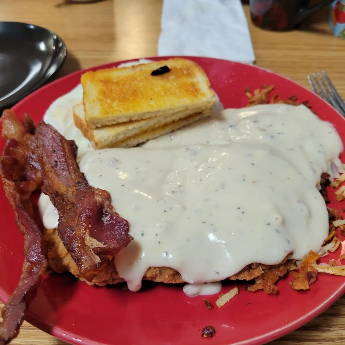 Chicken Fried Steak and 2 Eggs