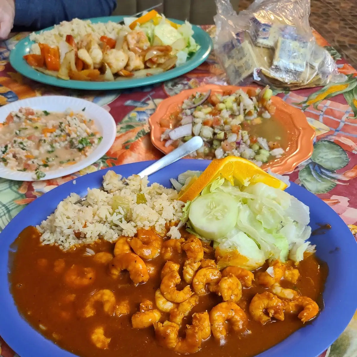 Camarones a La Diabla