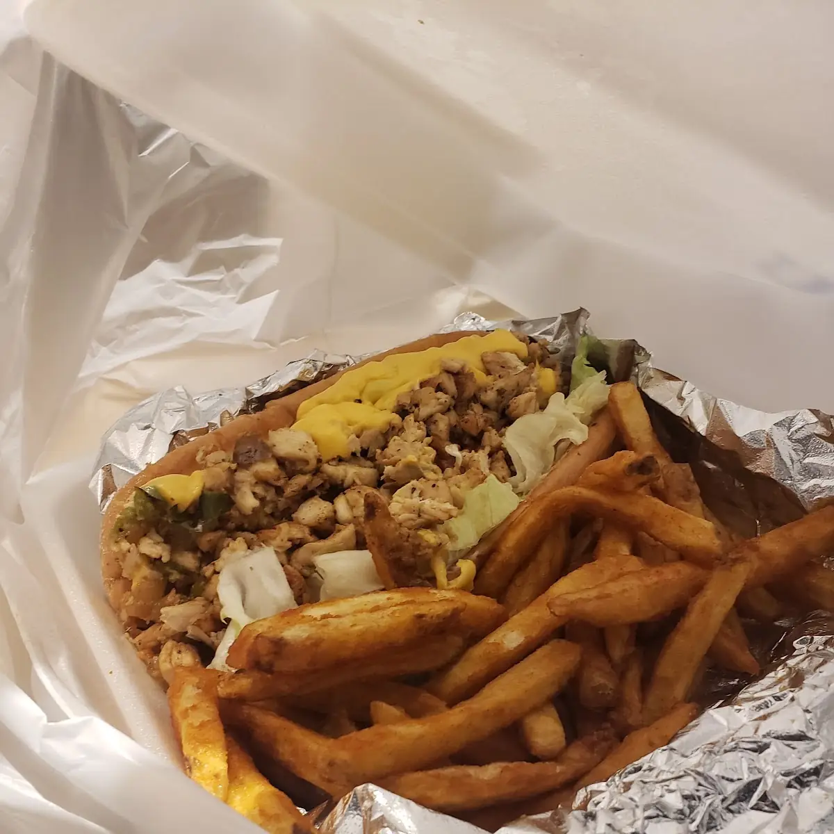 Chicken Philly Cheese Steak