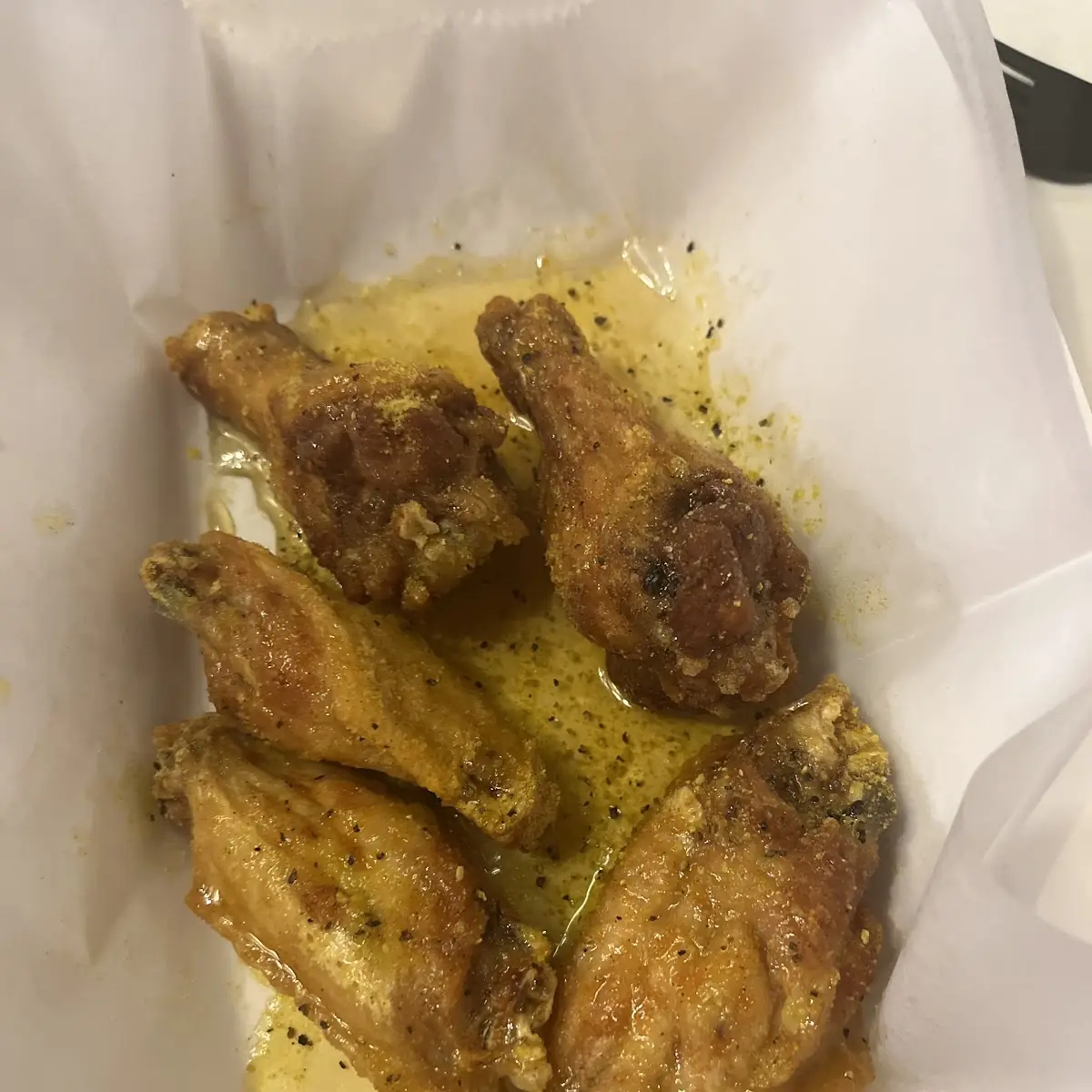 Honey Lemon Pepper Wings