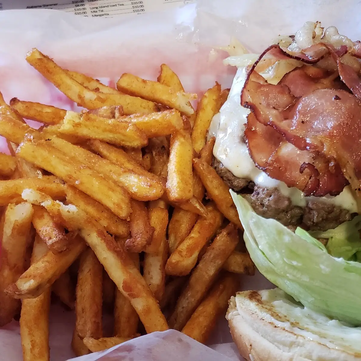 Lisa's Double Bacon Cheeseburger