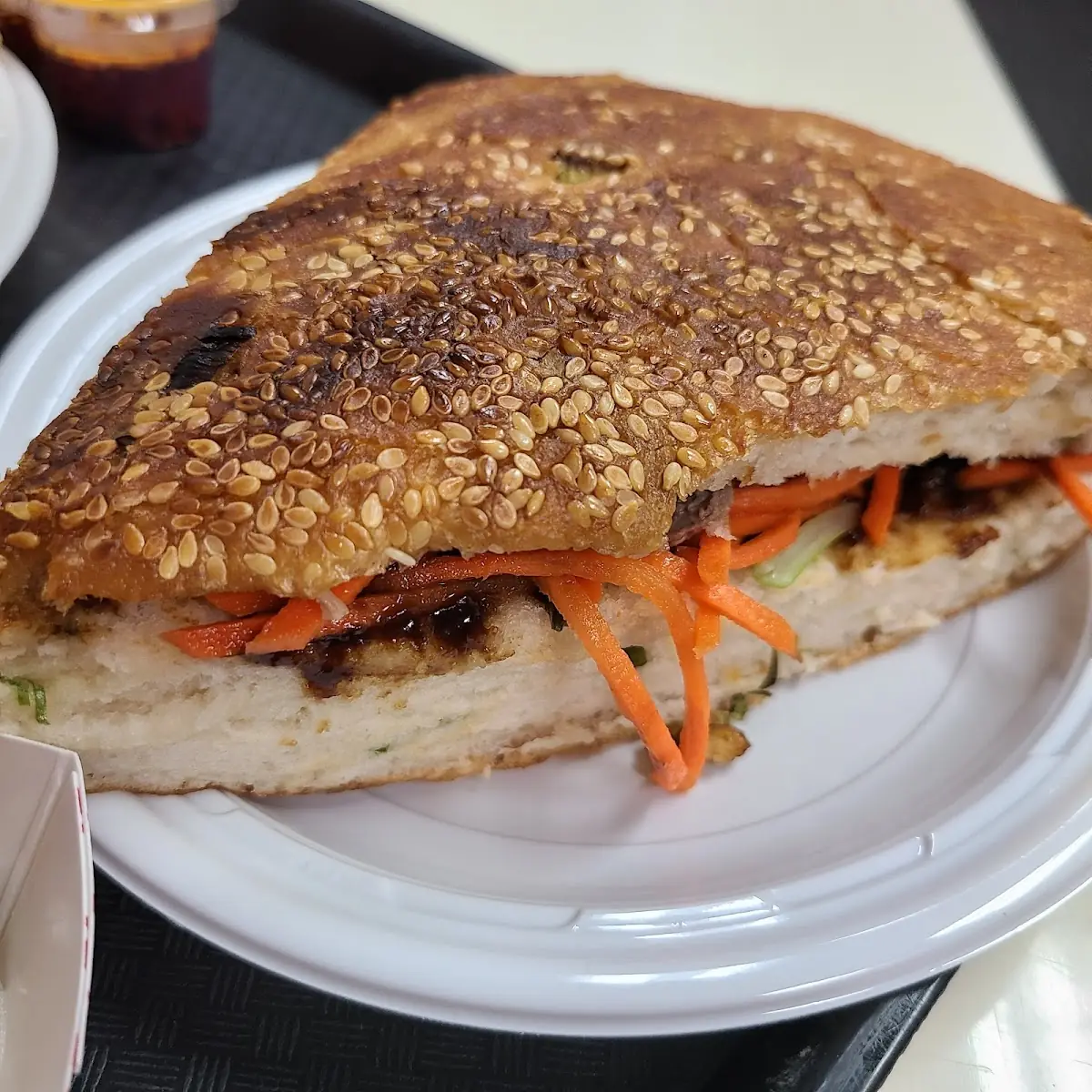 Sesame Pancake with Peking Duck
