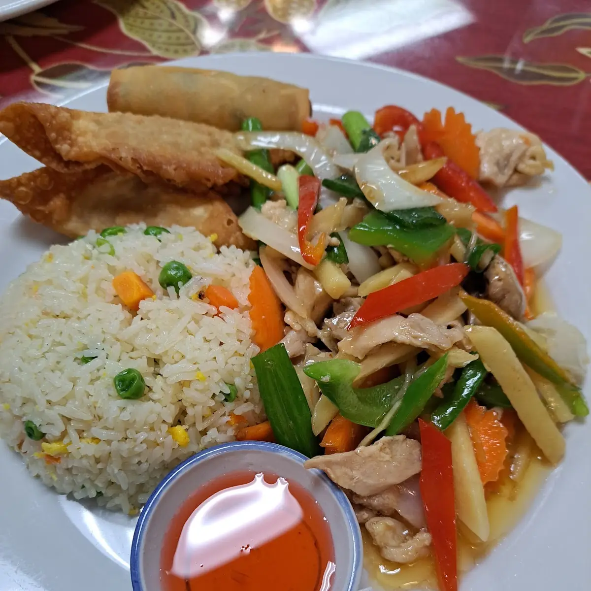 Ginger Chicken Fried Rice