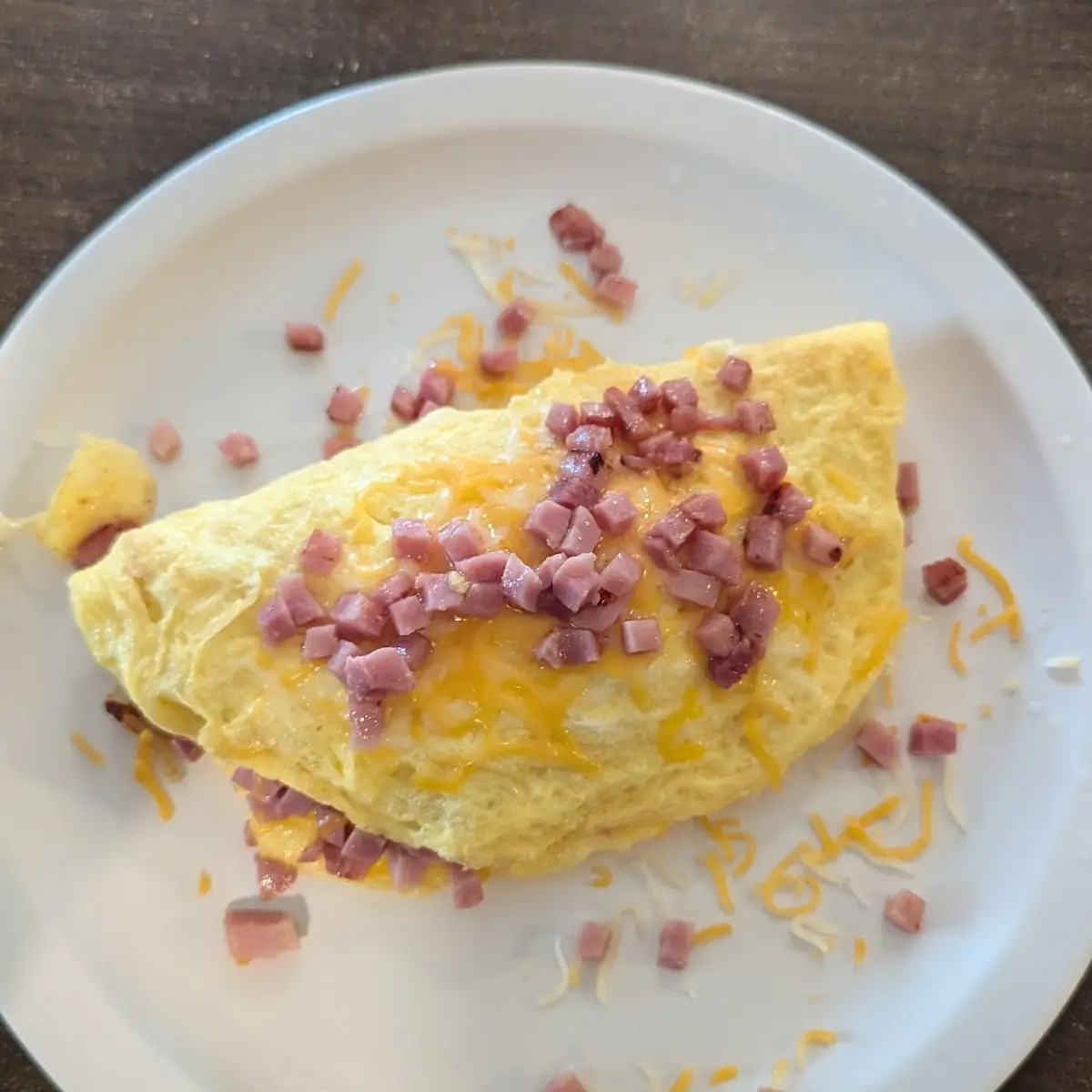 Ham and Cheese Omelette