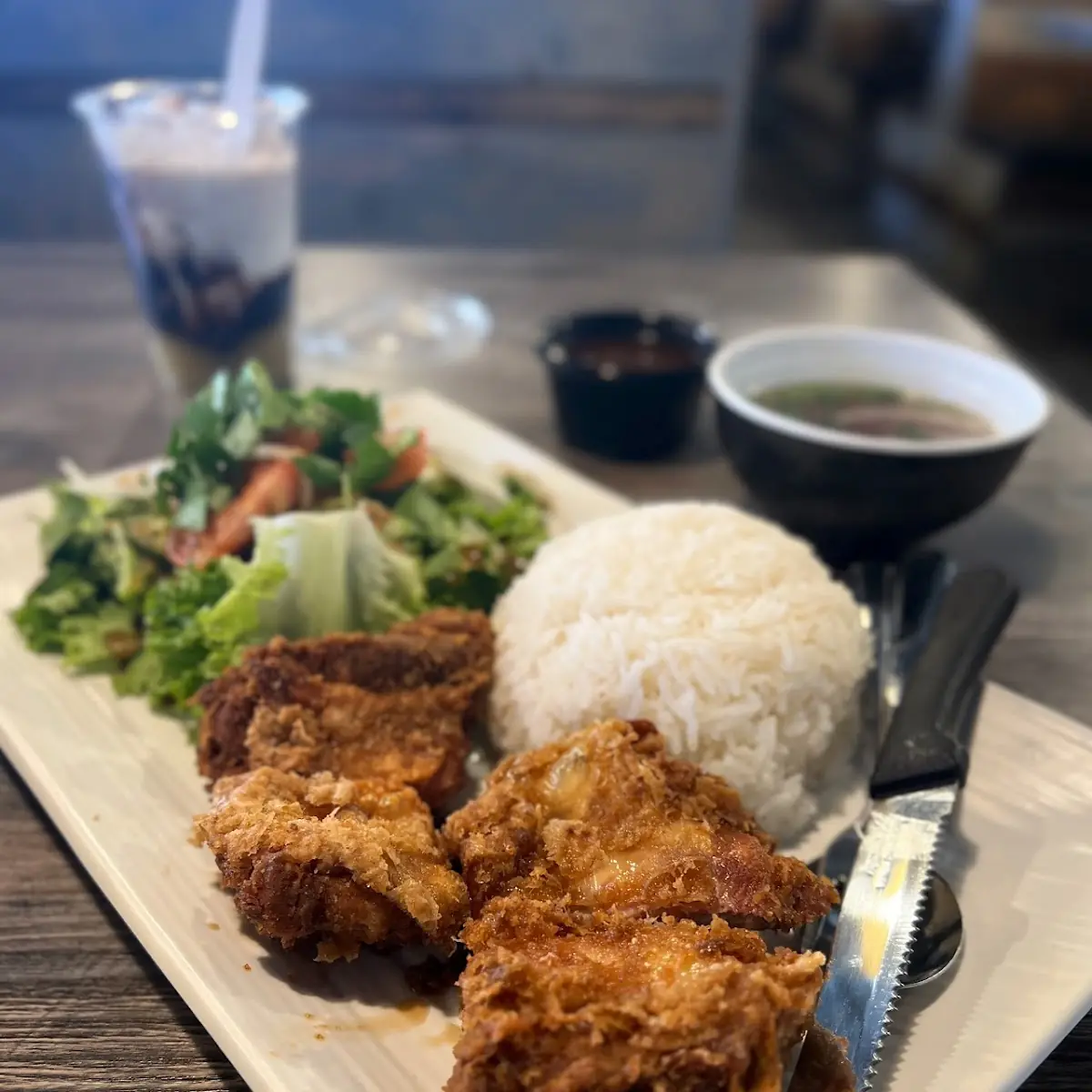 Fried Chicken with Garlic Sauce GÀ Sốt Bơ Tỏi