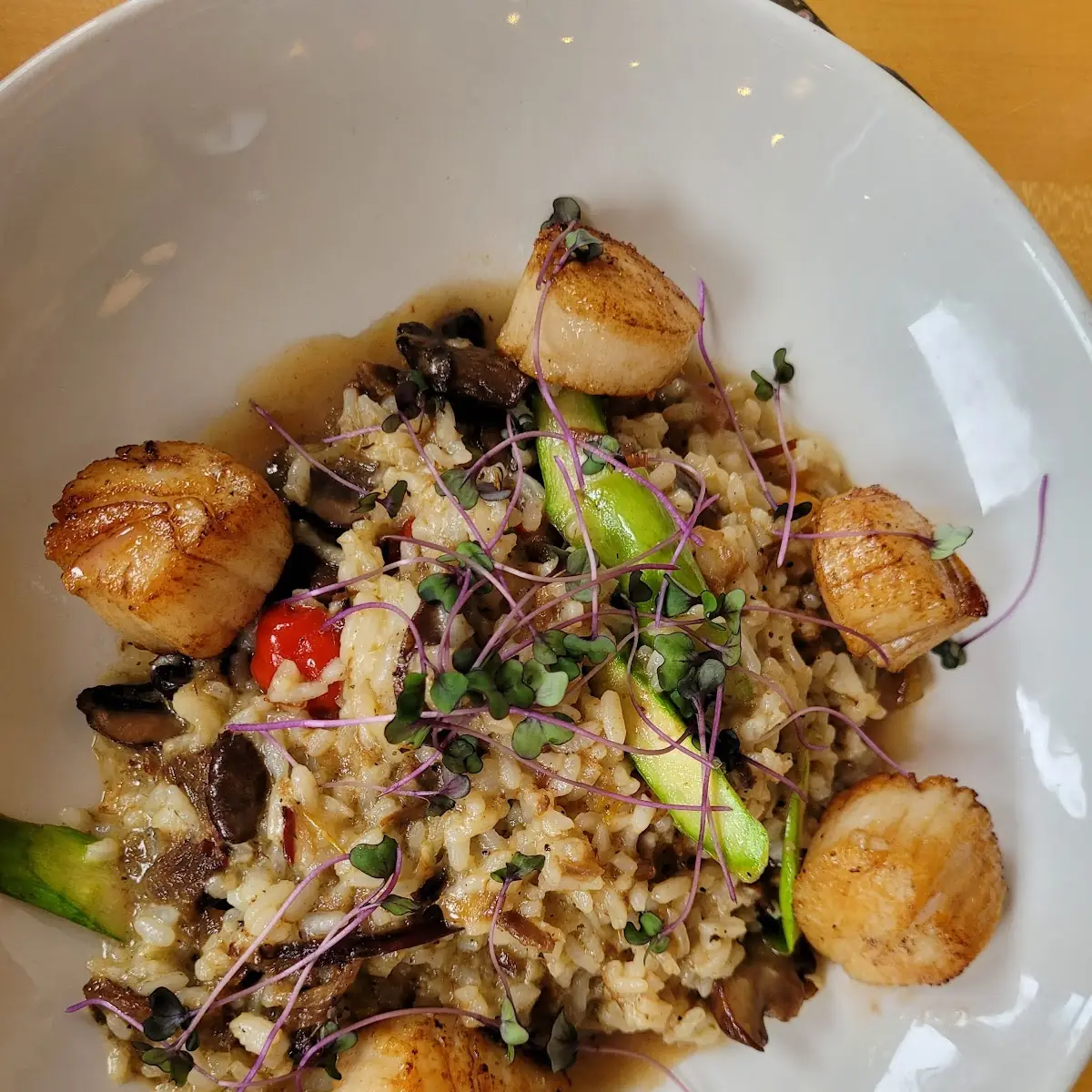 Scallop Risotto
