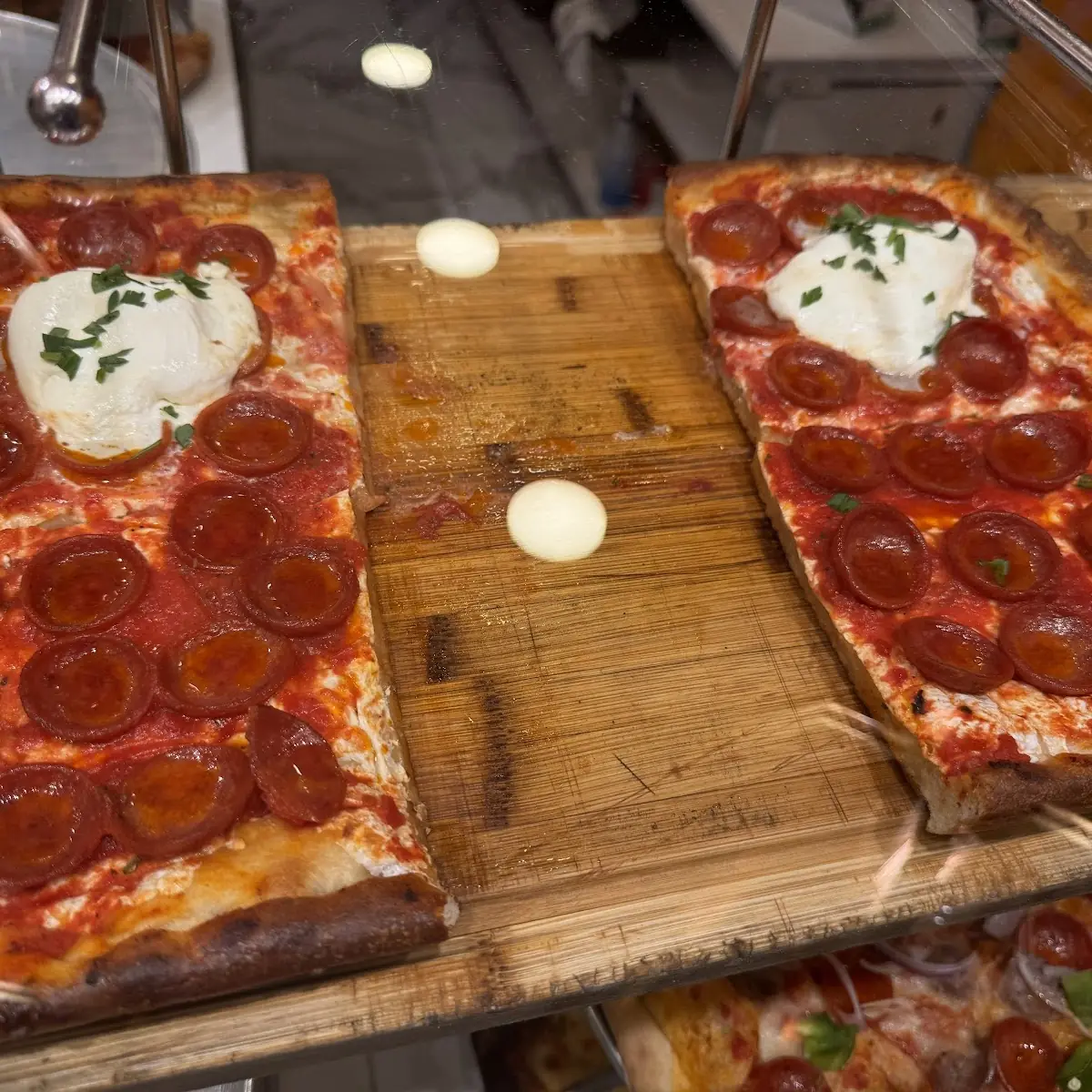 Pepperoni Sicilian Slice