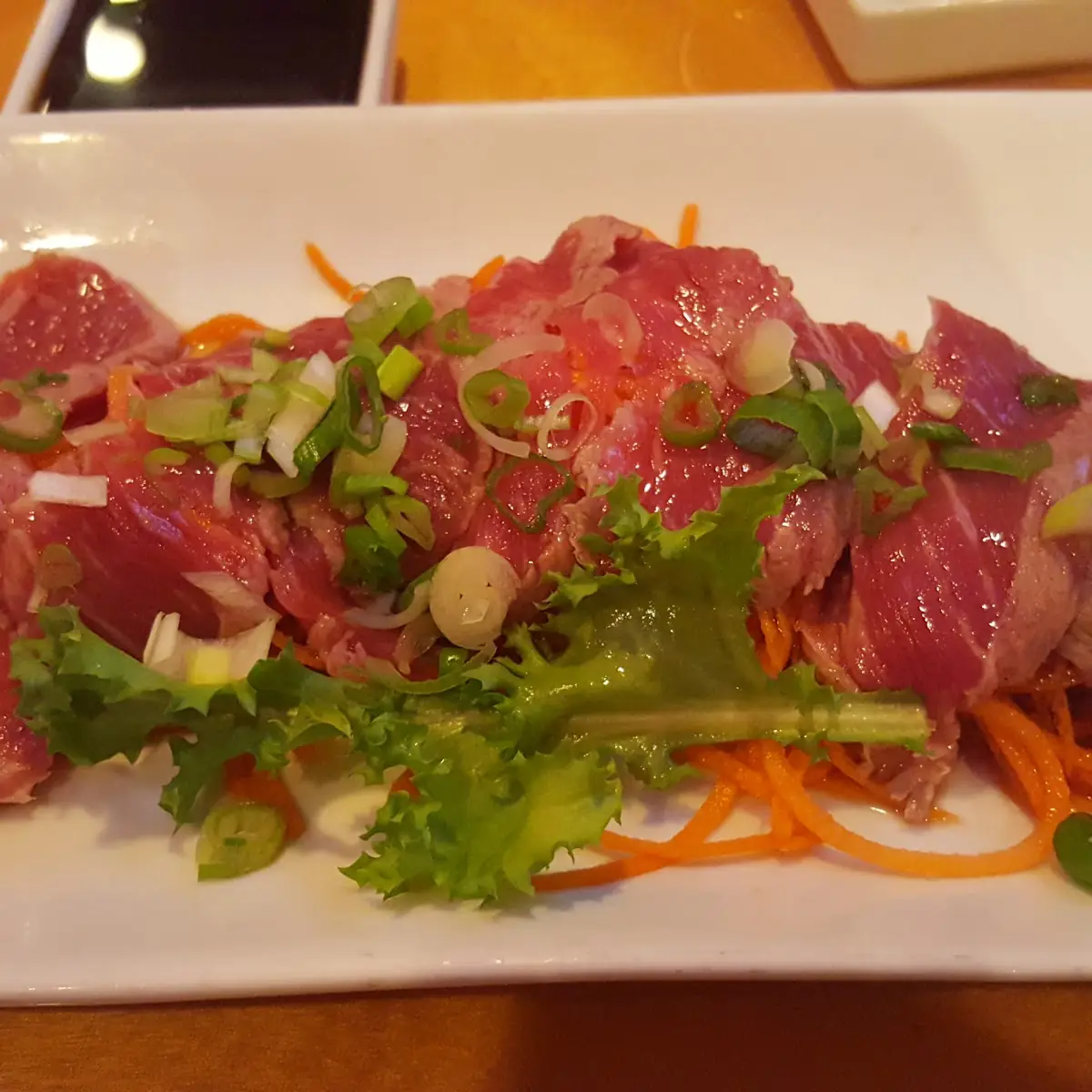 Seven Pepper Tuna Sashimi