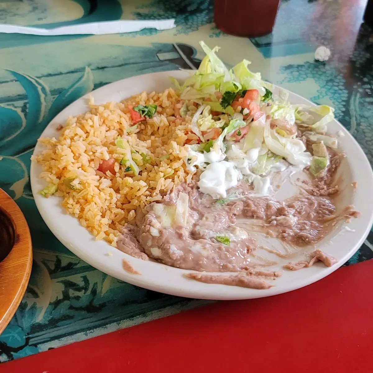 Refried Beans and Rice