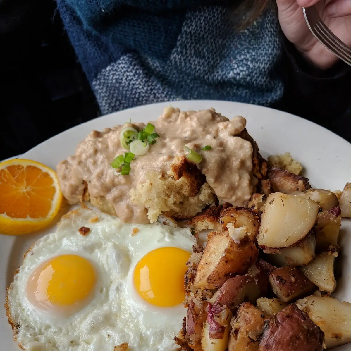 tch Sausage Gravy and Eggs