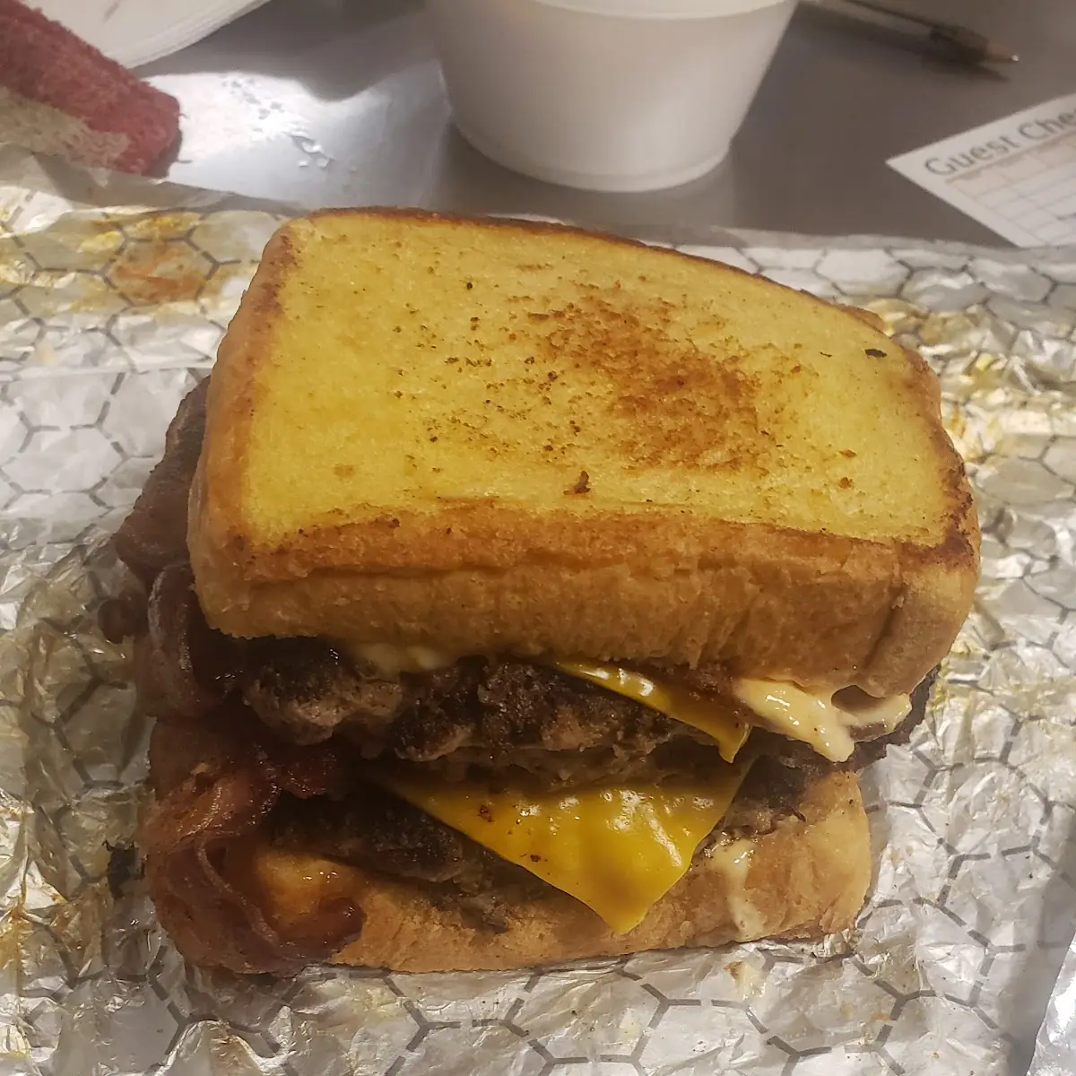 Bacon Swiss Burger