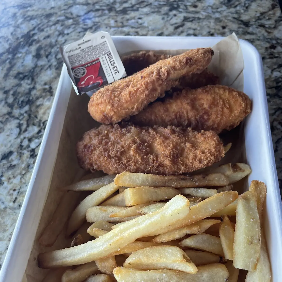 Chicken Strips and Fries
