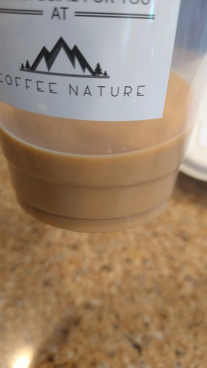Salted Caramel Iced Latte