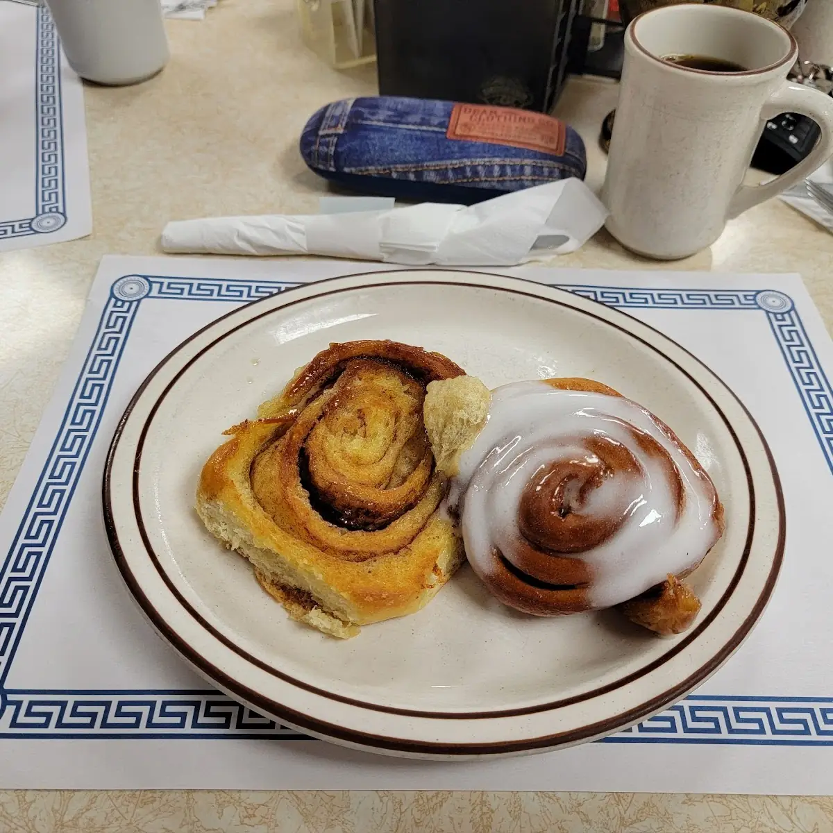 Grilled Cinnamon Roll
