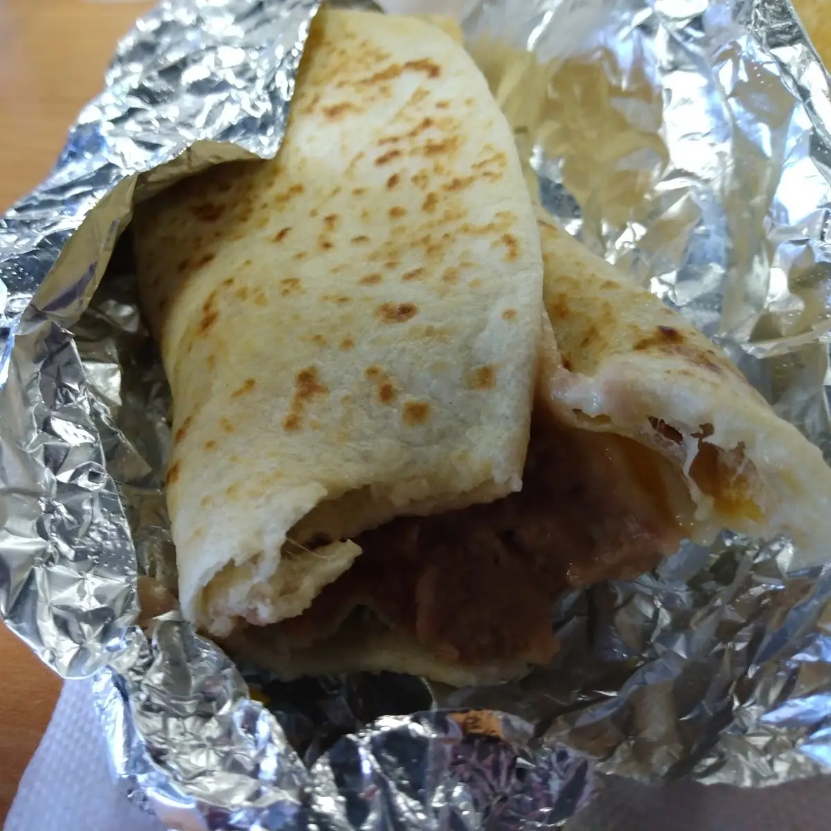 Bean and Cheese Burrito