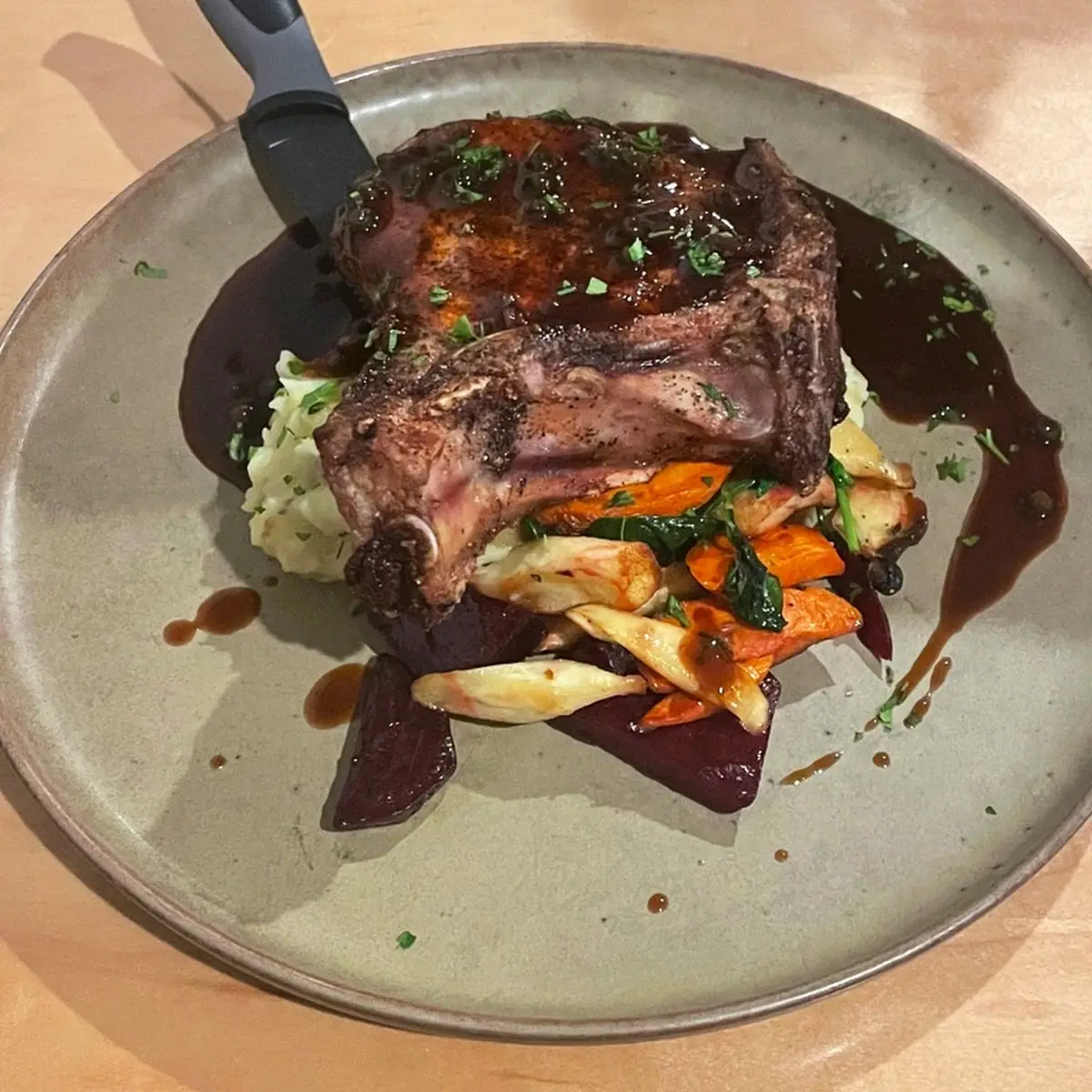 Dry Aged Pork Chop