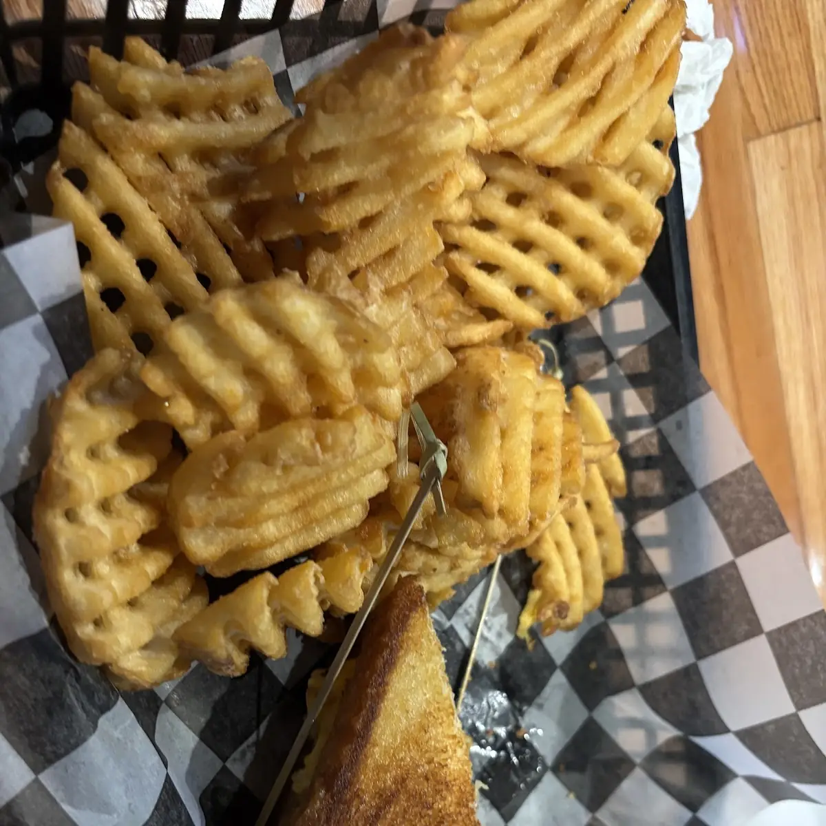 Waffle Fries & Dip