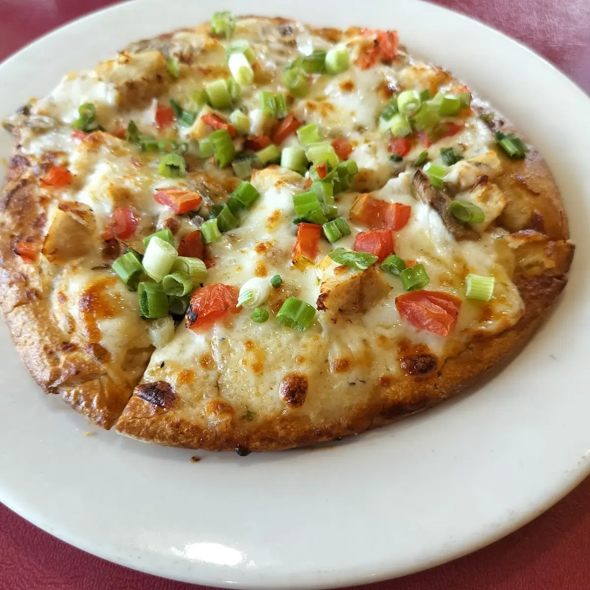 BBQ Chicken Buffalo Chicken Pizza