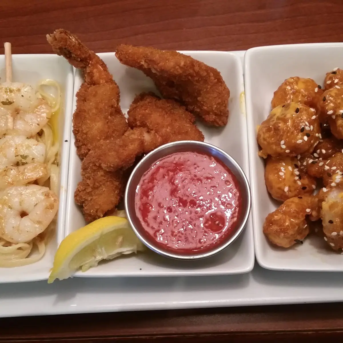 International Shrimp Trio
