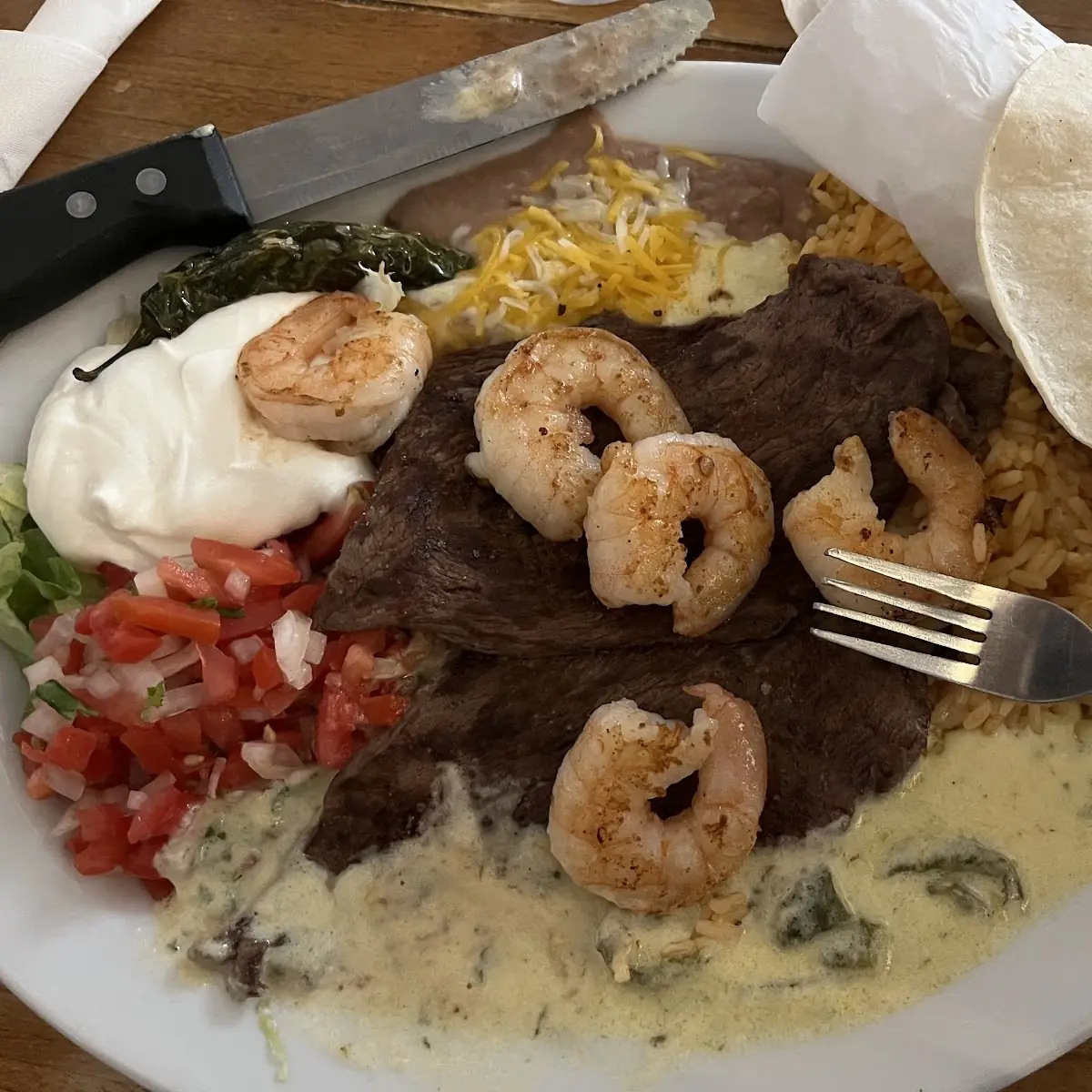 Mar Y Tierra Burrito