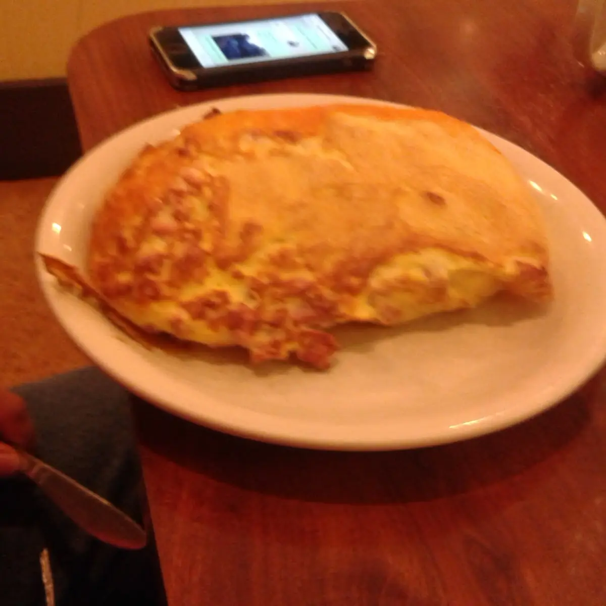 Ham and Cheese Omelet