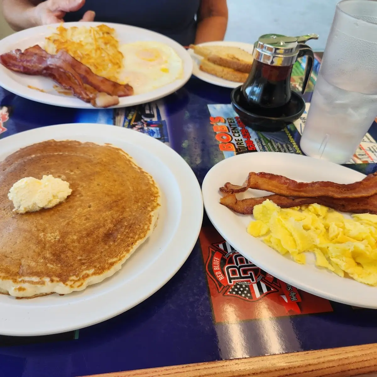 Hash Browns and Toast