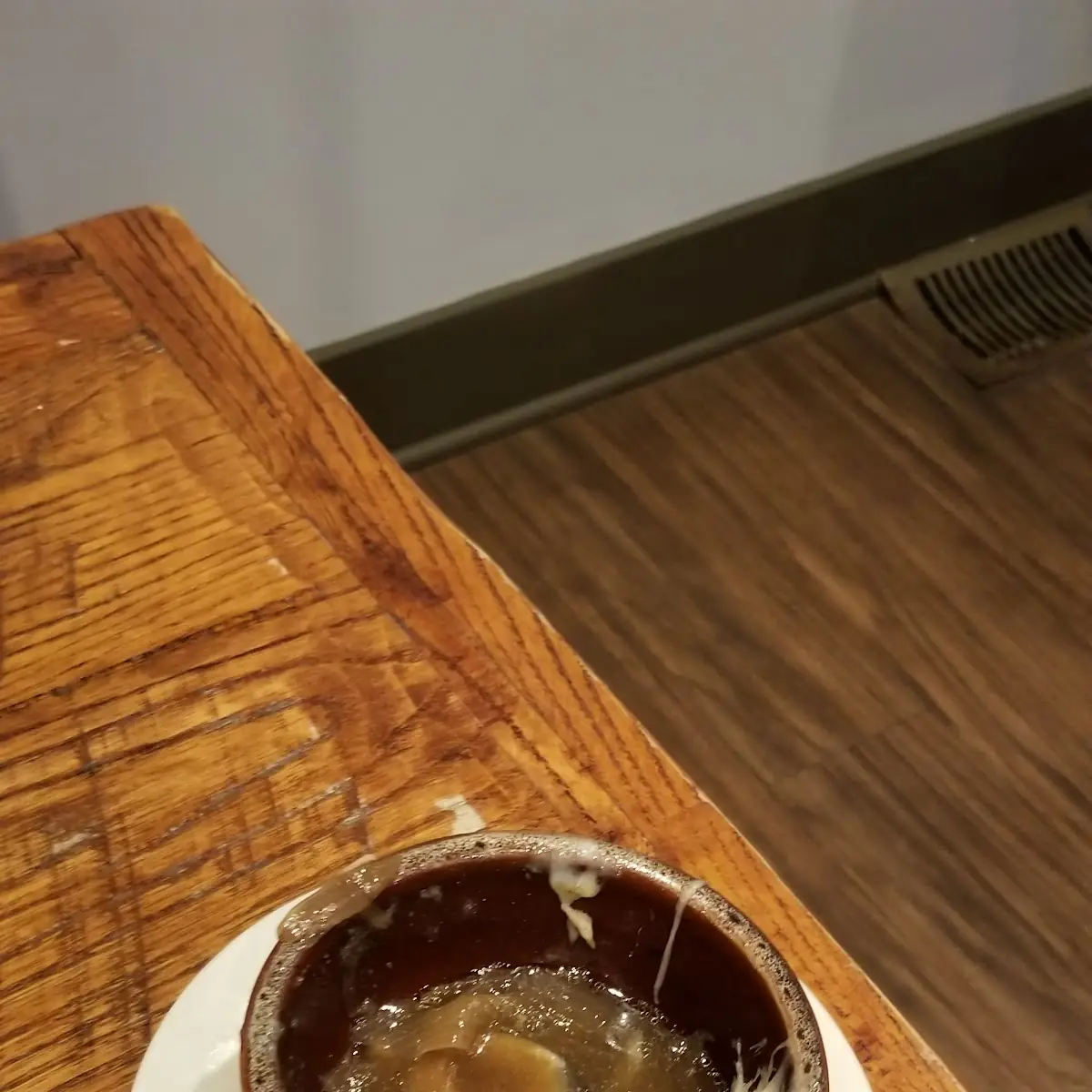 French Onion Soup Empty Bowl