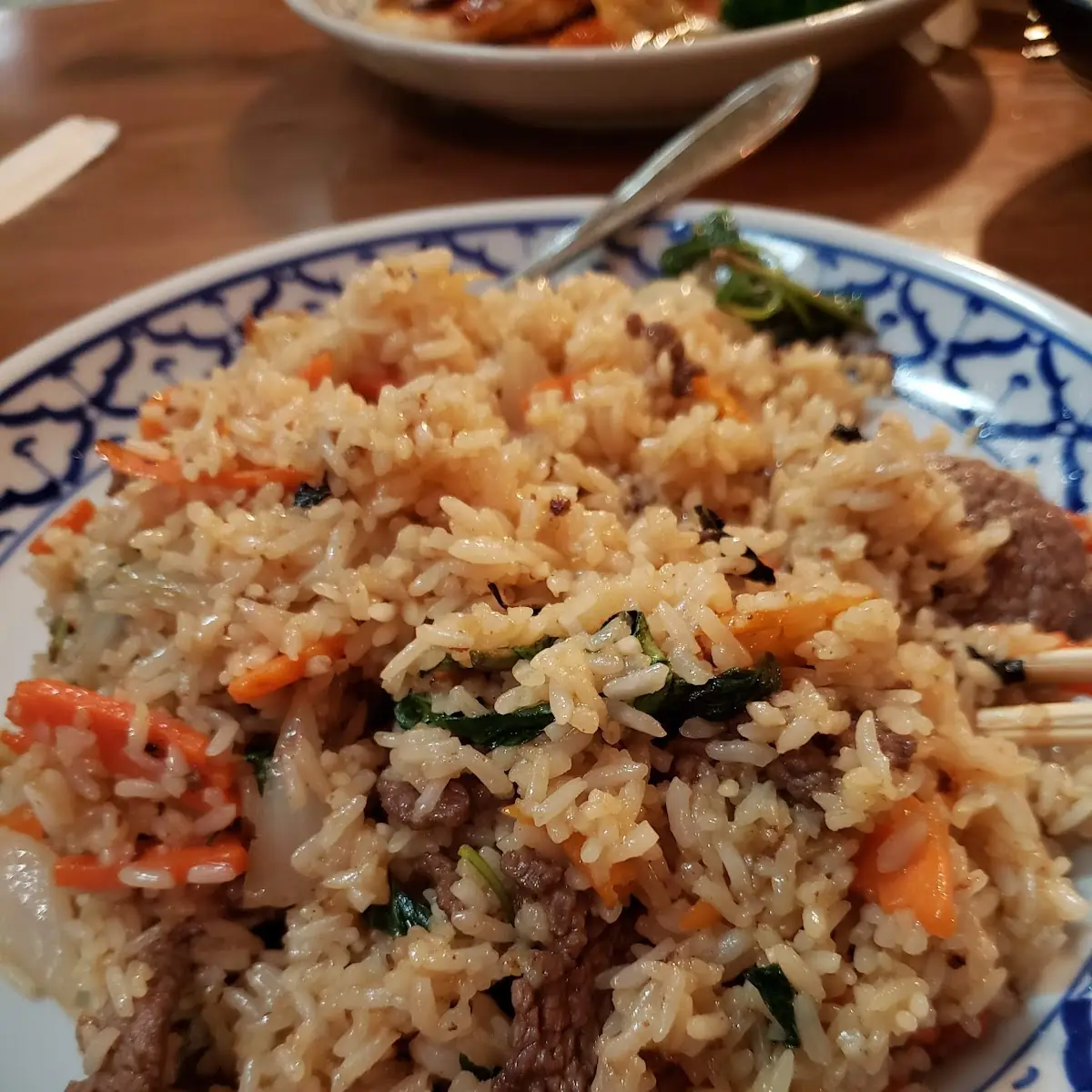 Beef Basil Fried Rice