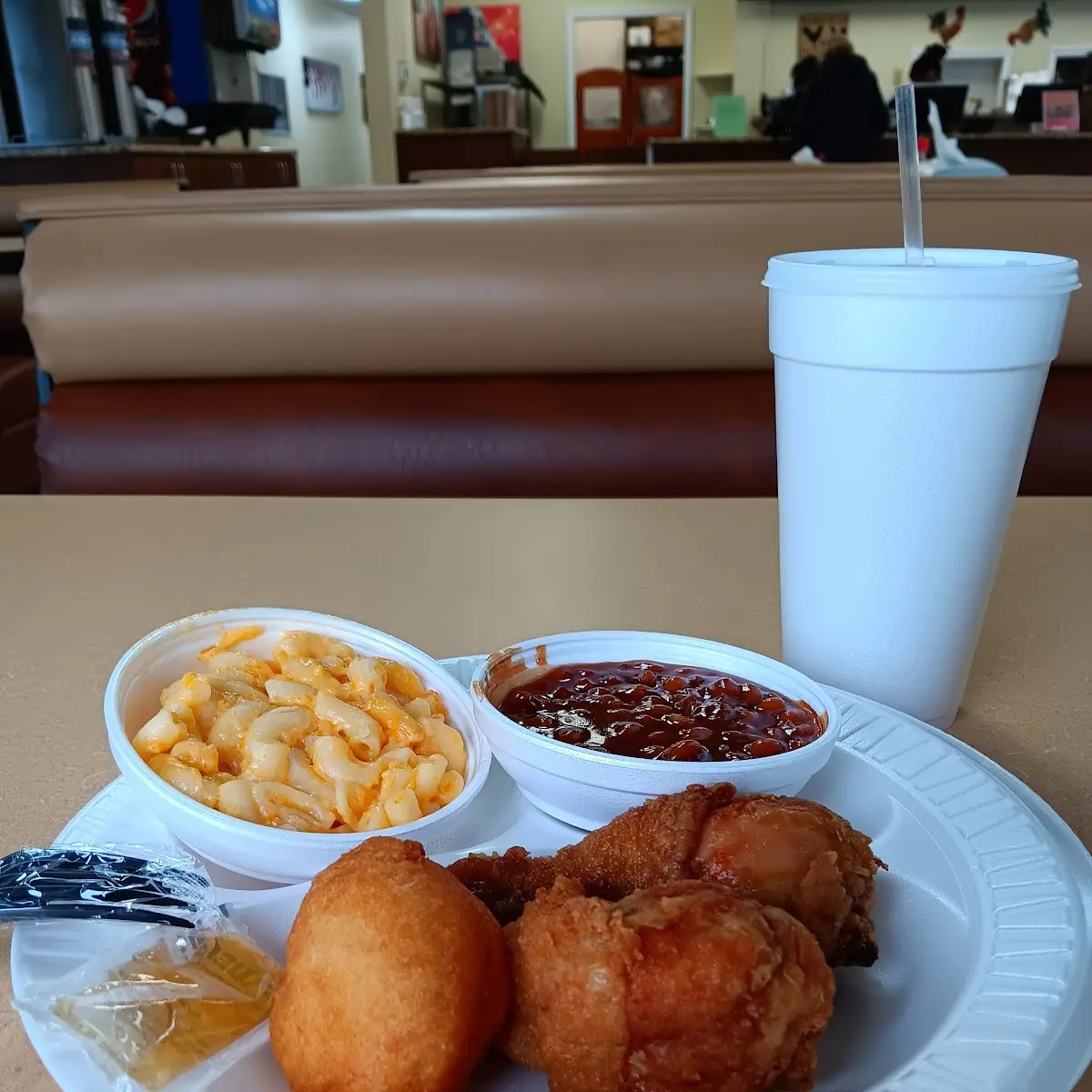 Shrimp Basket with a Side