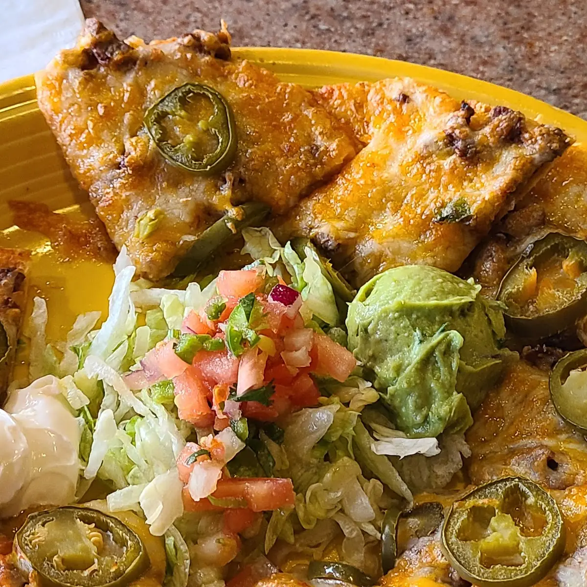 Chile Verde Platter