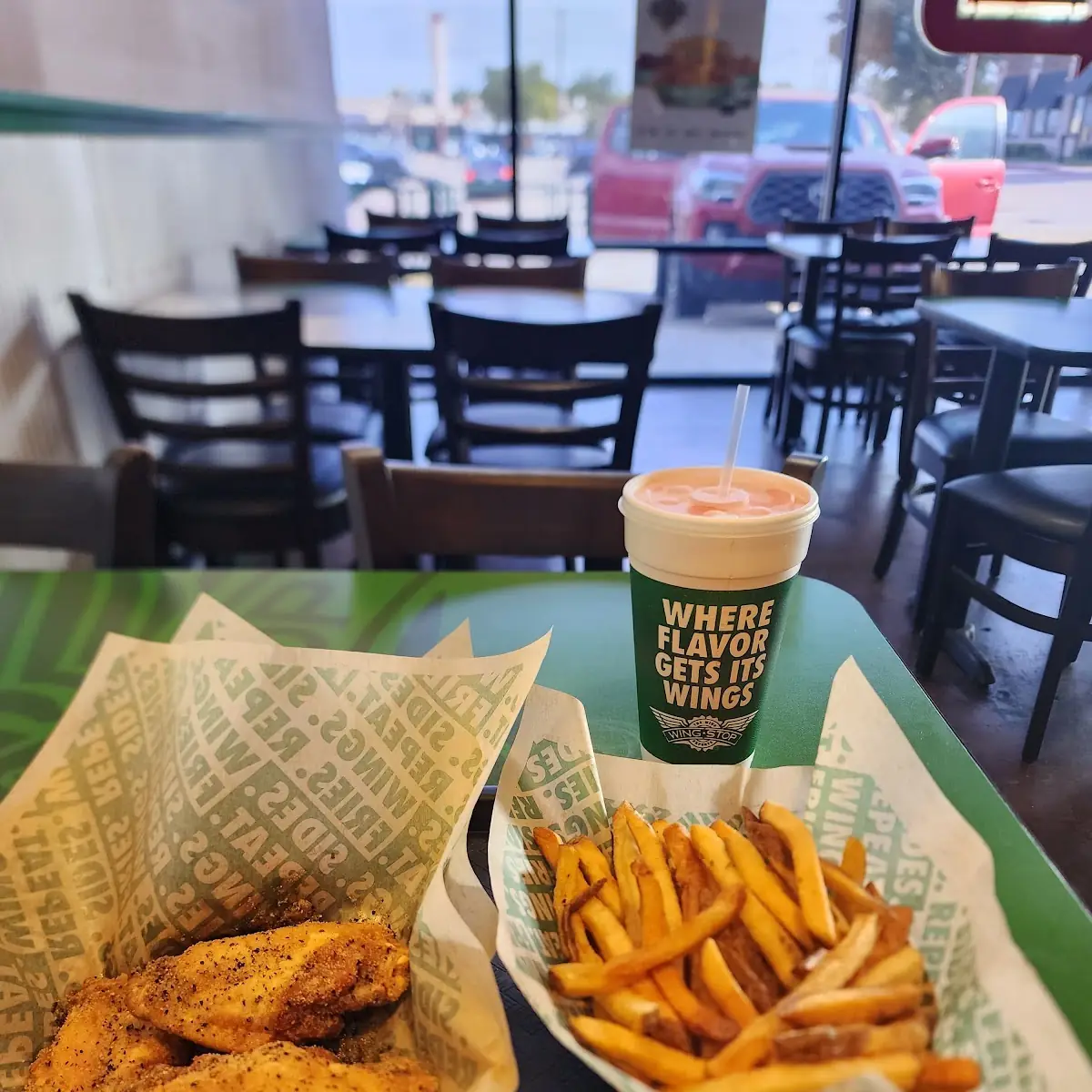 8pc Combo Lemon Pepper Wings Flats