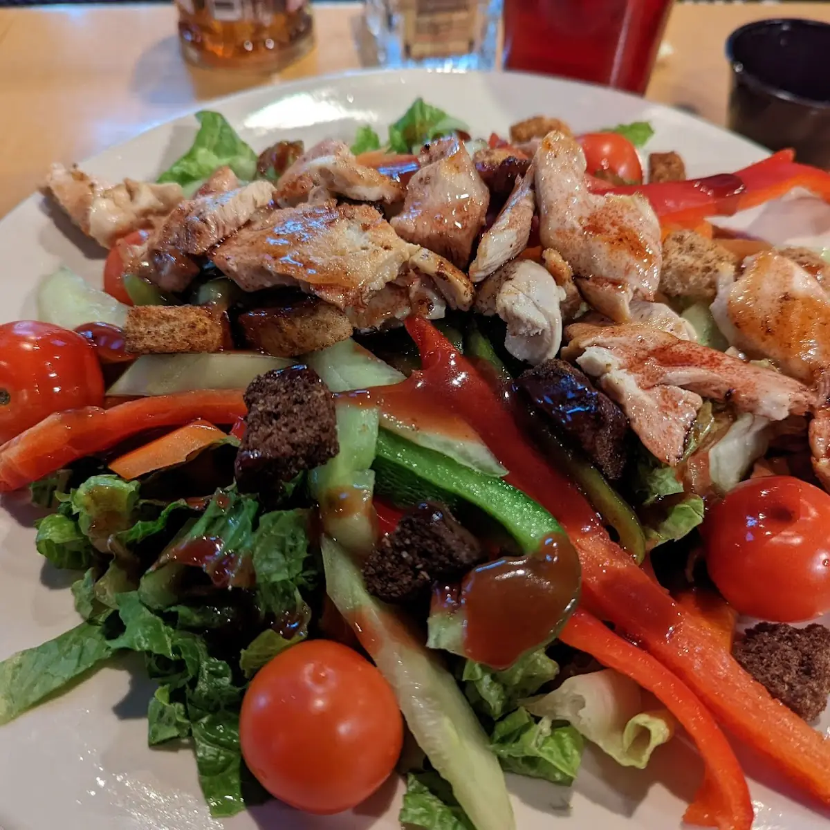 Garden Salad with Chicken