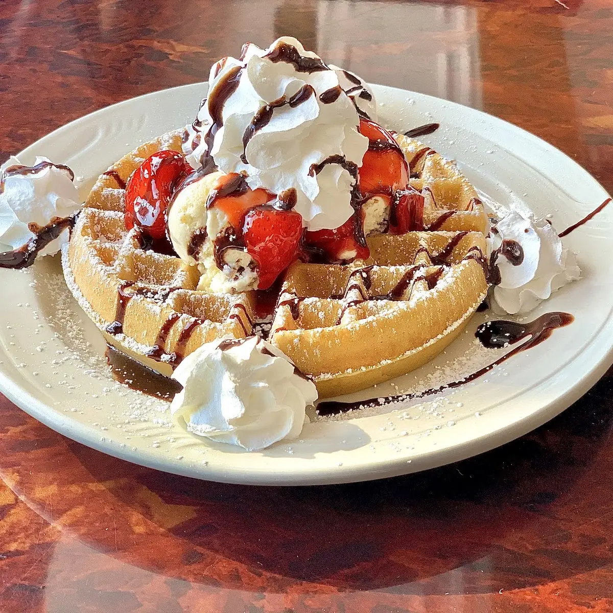 Senior Waffle Combo