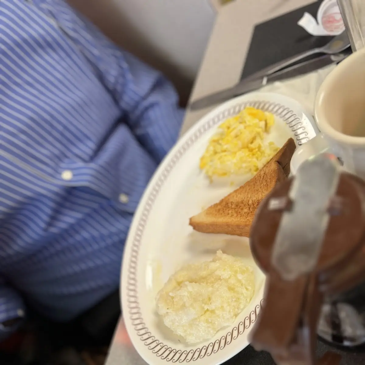 Scrambled Eggs and Grits