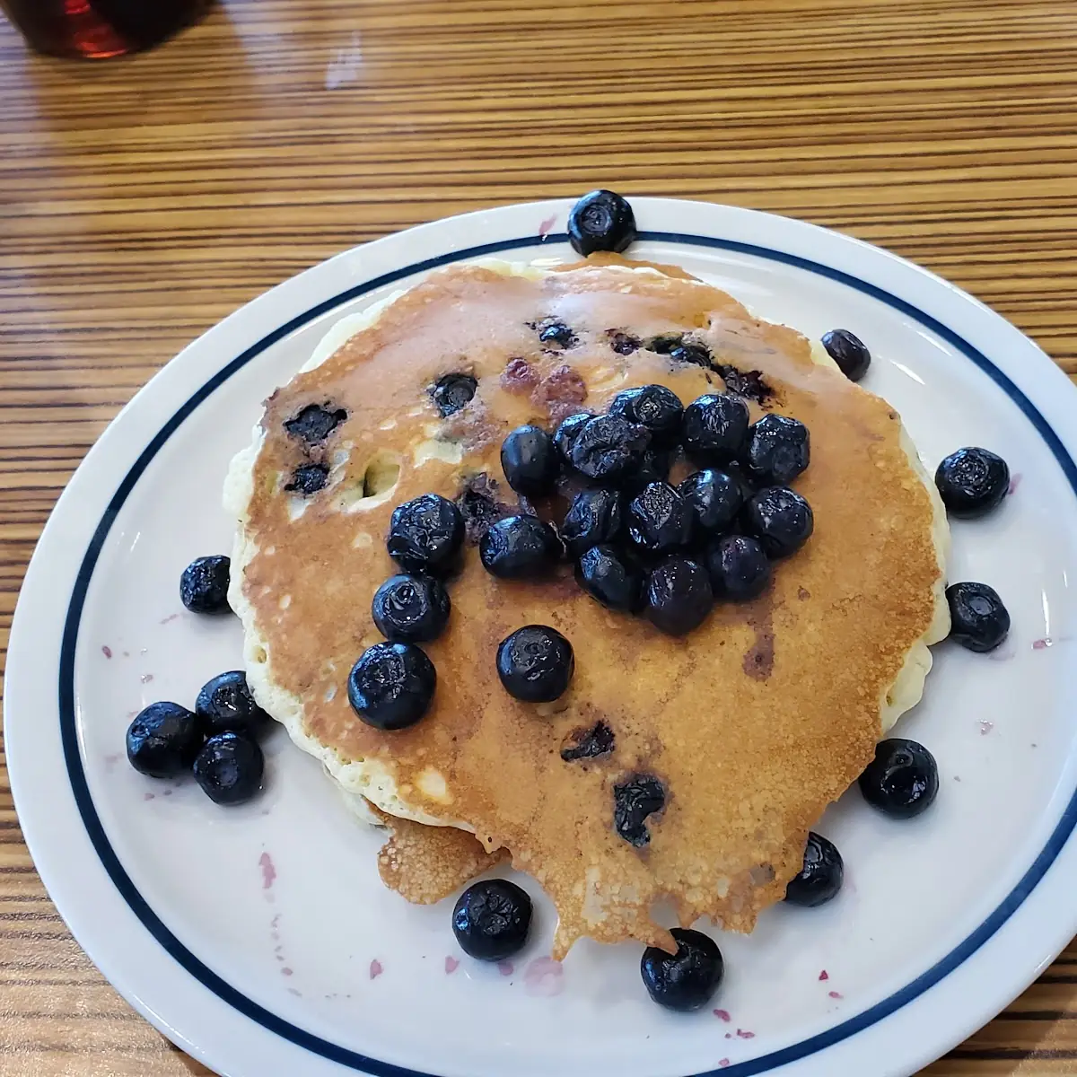Double Blueberry Pancakes