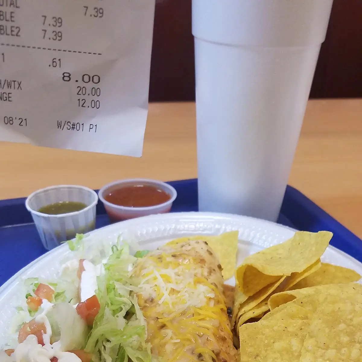 Grande Burrito Combo