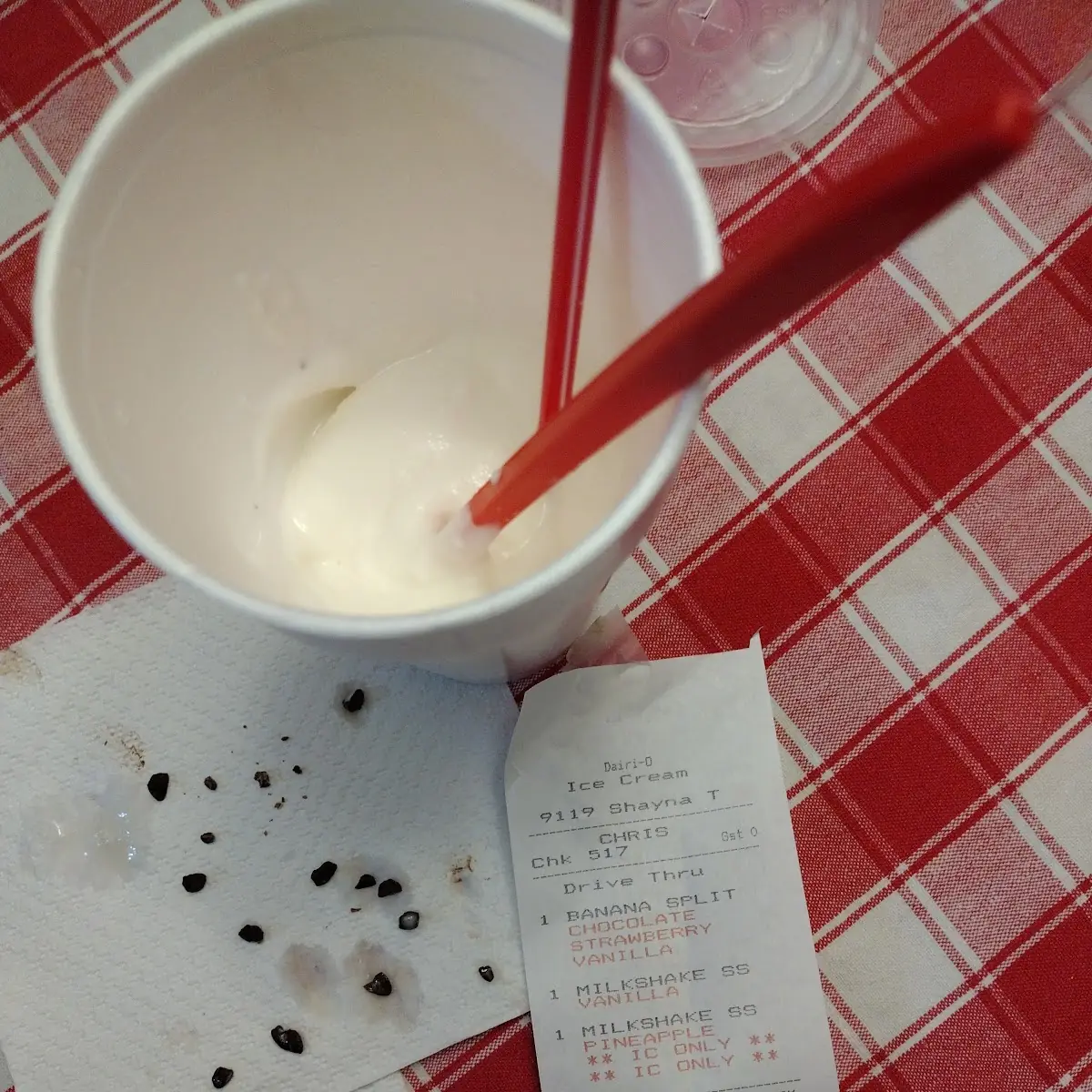 Vanilla Milkshake