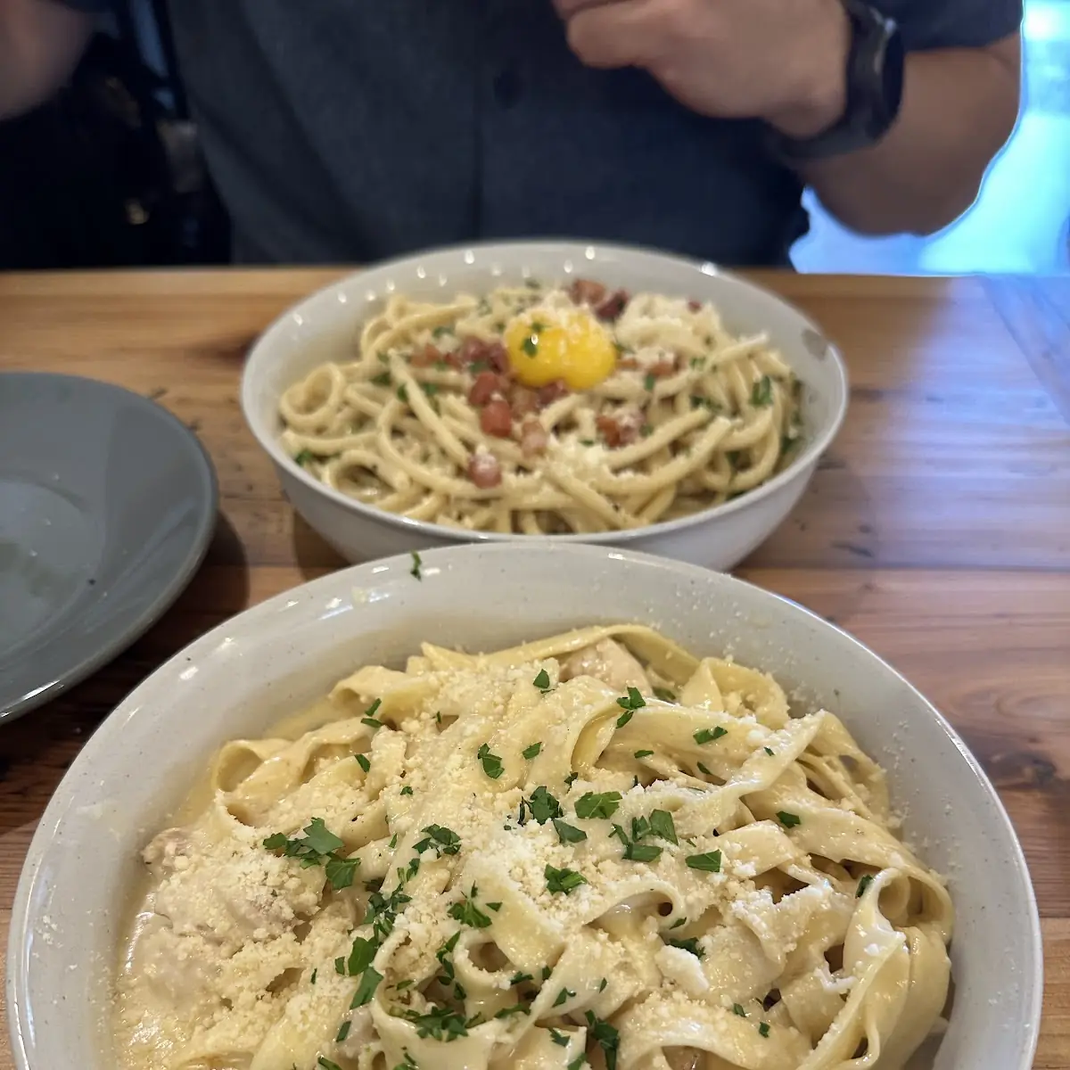 Fettuccine Alfredo with Chicken