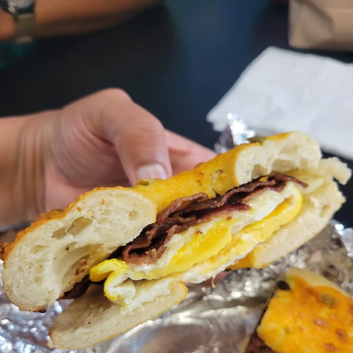 Egg & Cheese with Meat