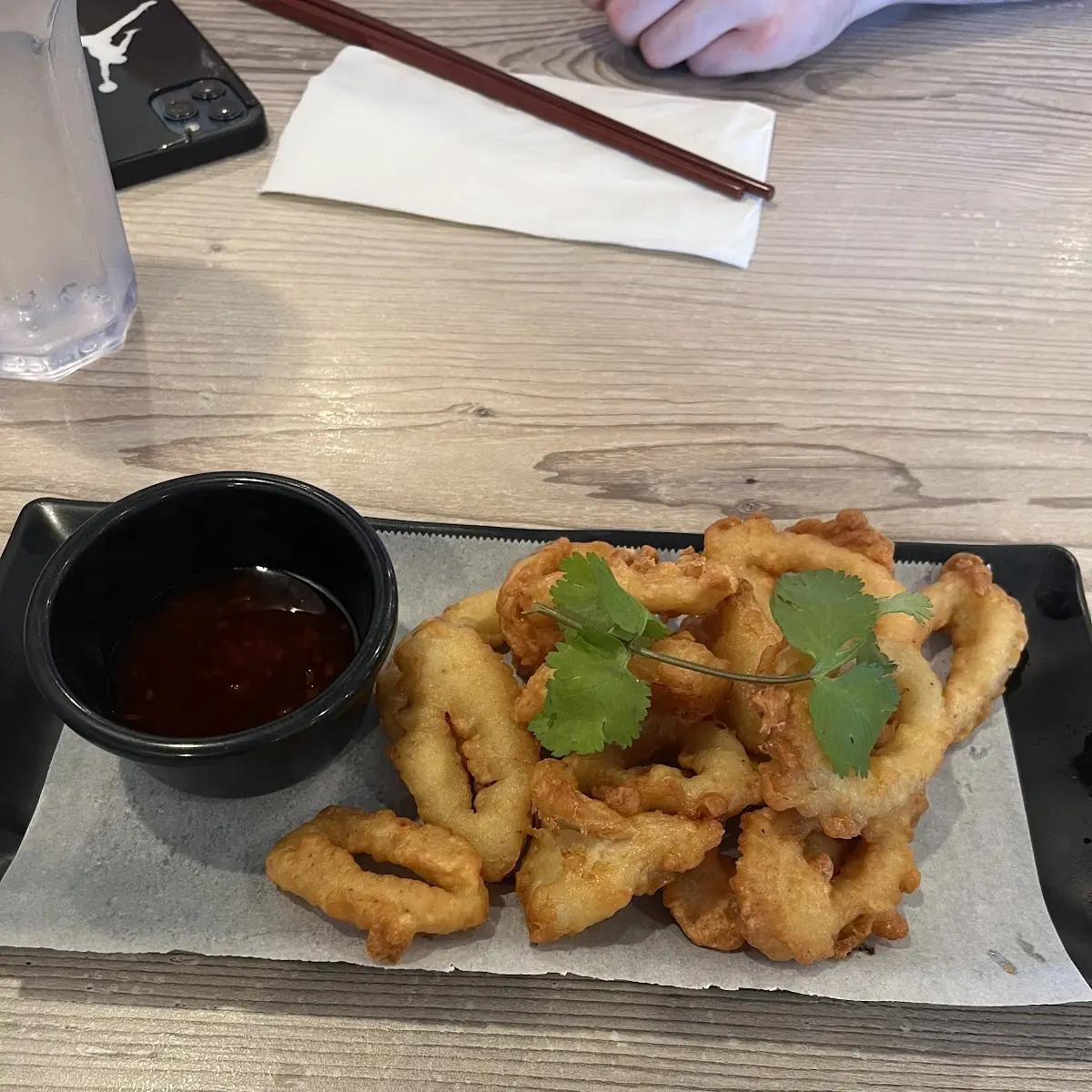 Fried Calamari with Sweet Chilli Sauce