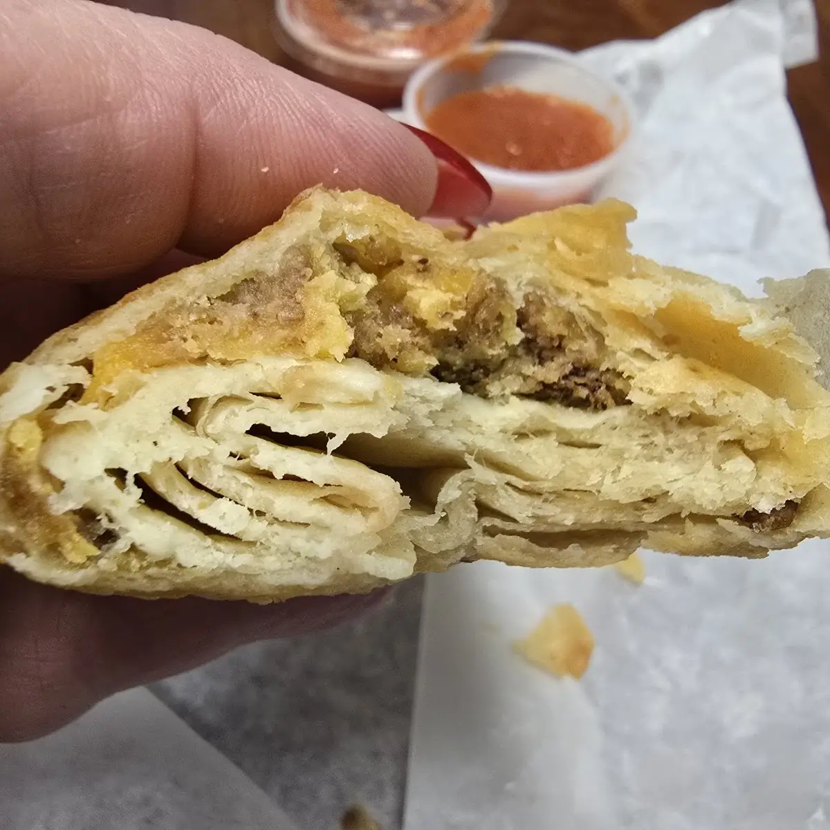 Deep Fried Burrito
