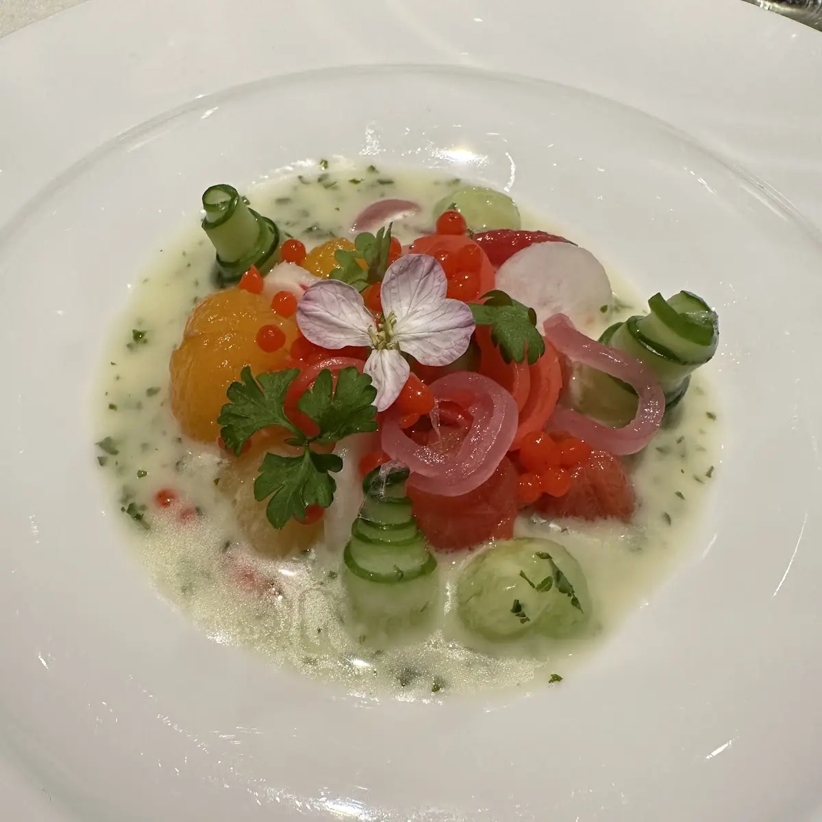 Poached Salmon