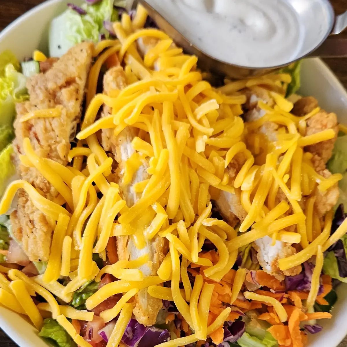 Crispy Chicken Salad